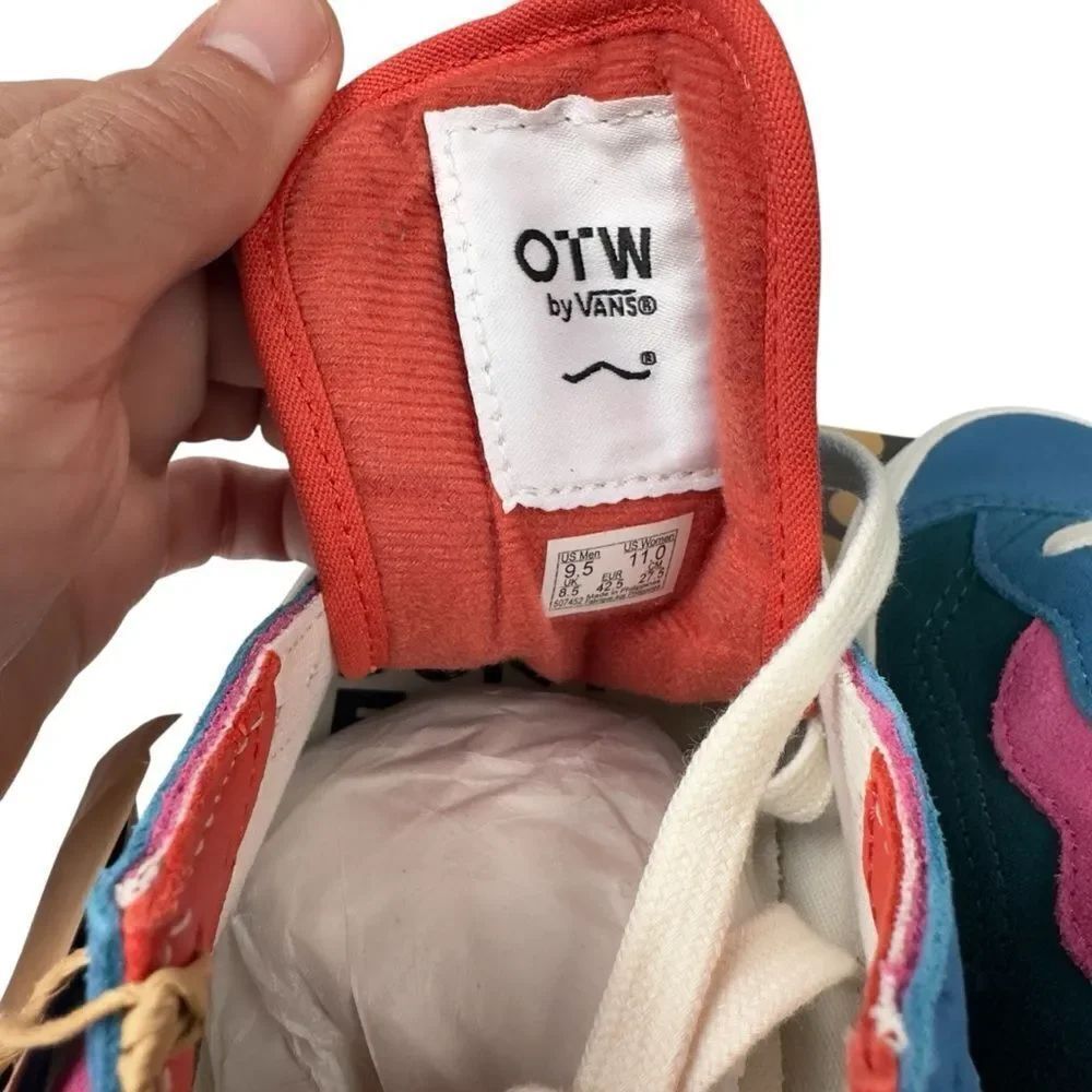 VANS x Parra OTW Old Skool 36 Men’s Size 9.5 Midnight Carmine - Picture 5 of 8